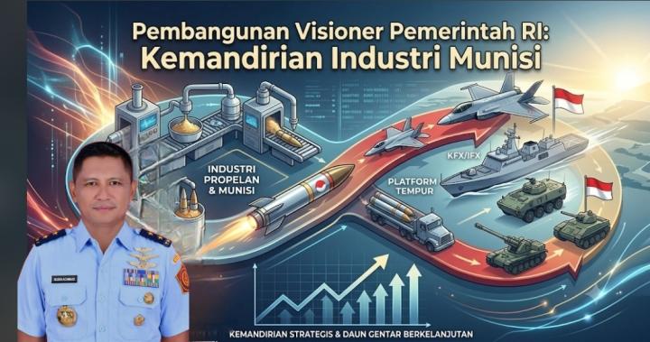 Pembangunan Visioner Pemerintah RI: Kemandirian Industri Munisi